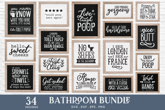 Download 34 Funny Bathroom Signs Wall Decor Svg - Decor Collection