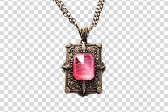 Download Pink Amulet Isolated - Ink Collection