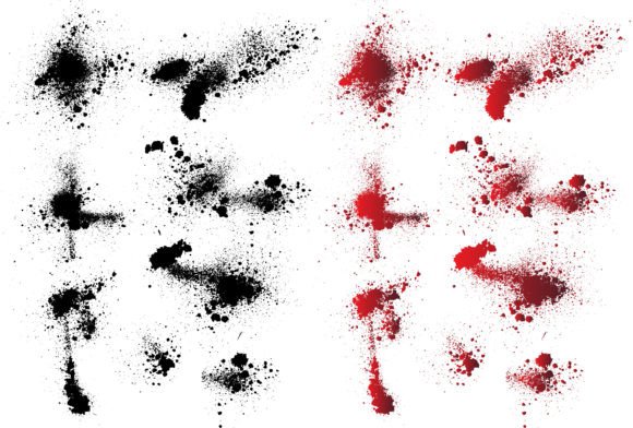 Download Ink Blot Blood Background - Ink Collection