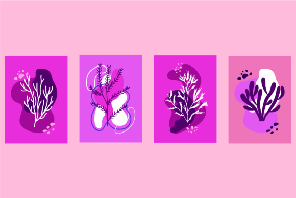 Download Set Boho Decoration Design Vector - Decor Collection