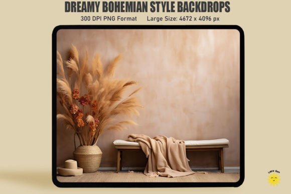 Download Dreamy Bohemian Style Backdrop - Bohemian Collection