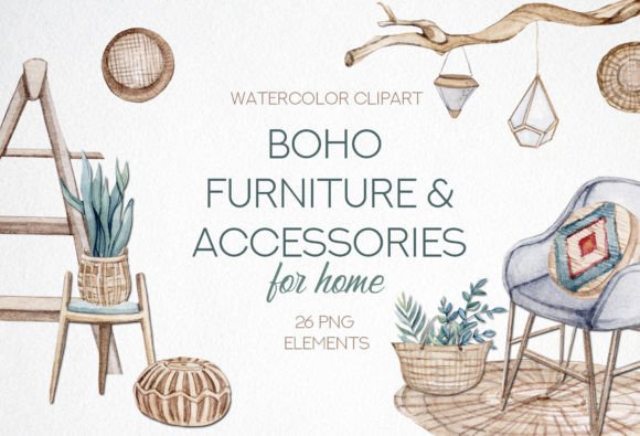 Download Boho Home Decor Clipart - Decor Collection