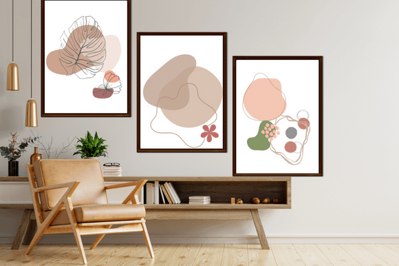 Download Boho Wall Art Set of 3 Prints - Wall art Collection
