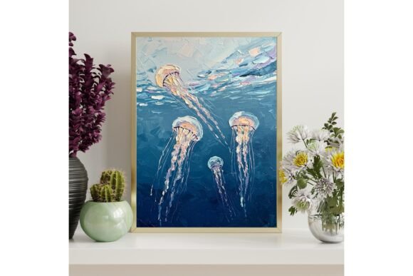 Download Jellyfish Ocean Printable Wall Art - Wall art Collection