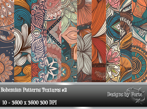 Download Bohemian Patterns Textures #2 - Bohemian Collection