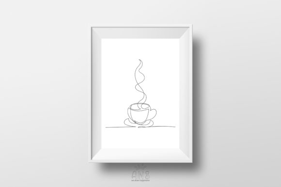 Download Minimal Coffee Cup One Line Drawing - Wing Collection