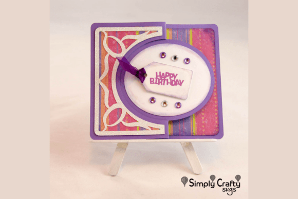 Download Oval Swing Card SVG - Wing Collection