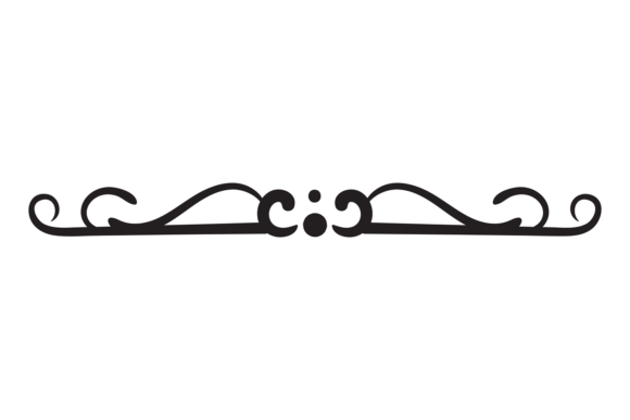 Download Retro Divider. Decorative Scroll Header. - Decor Collection